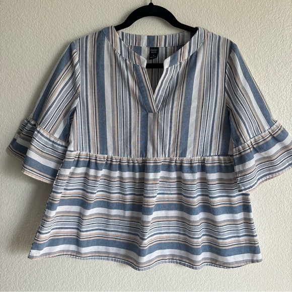 Emery Rose Striped Top - Picture 1 of 6